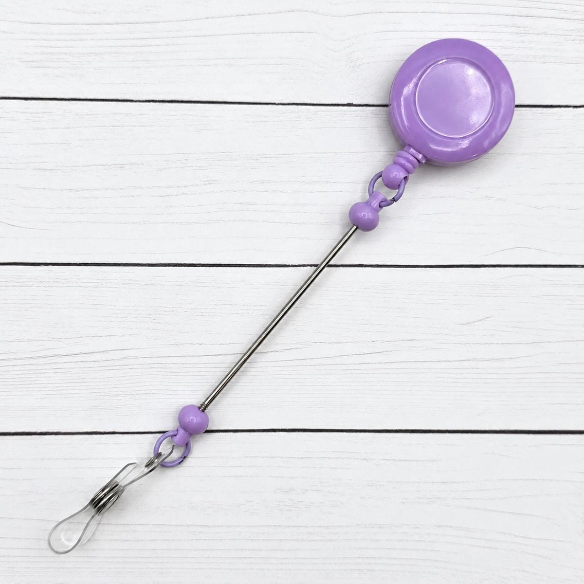 Beadable Bar Badge Reel