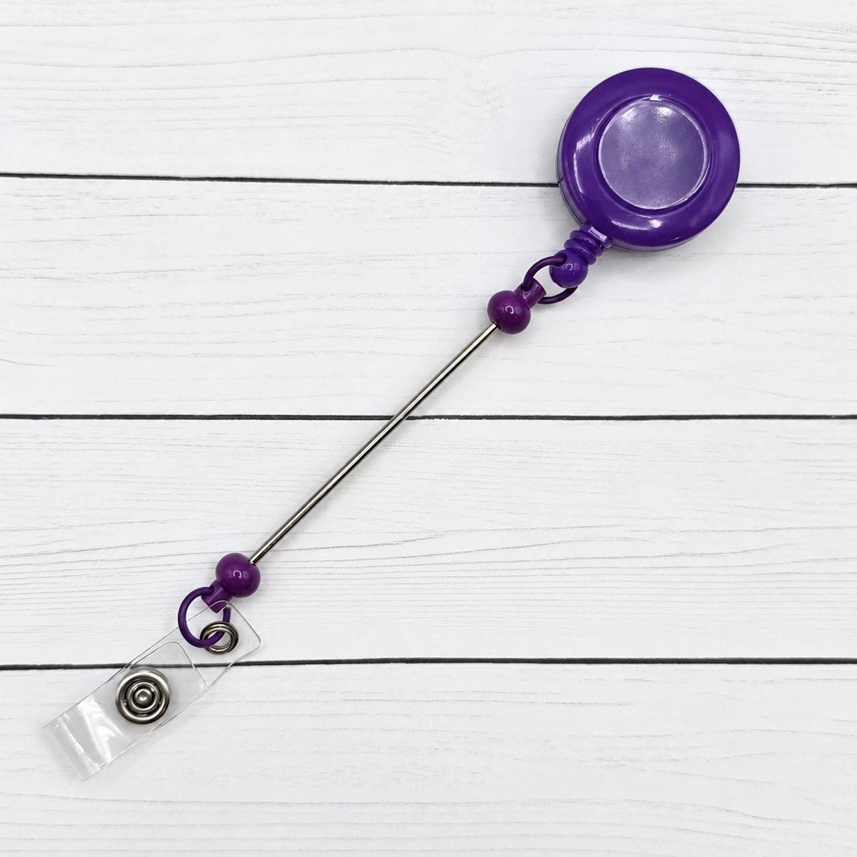 Beadable Bar Badge Reel