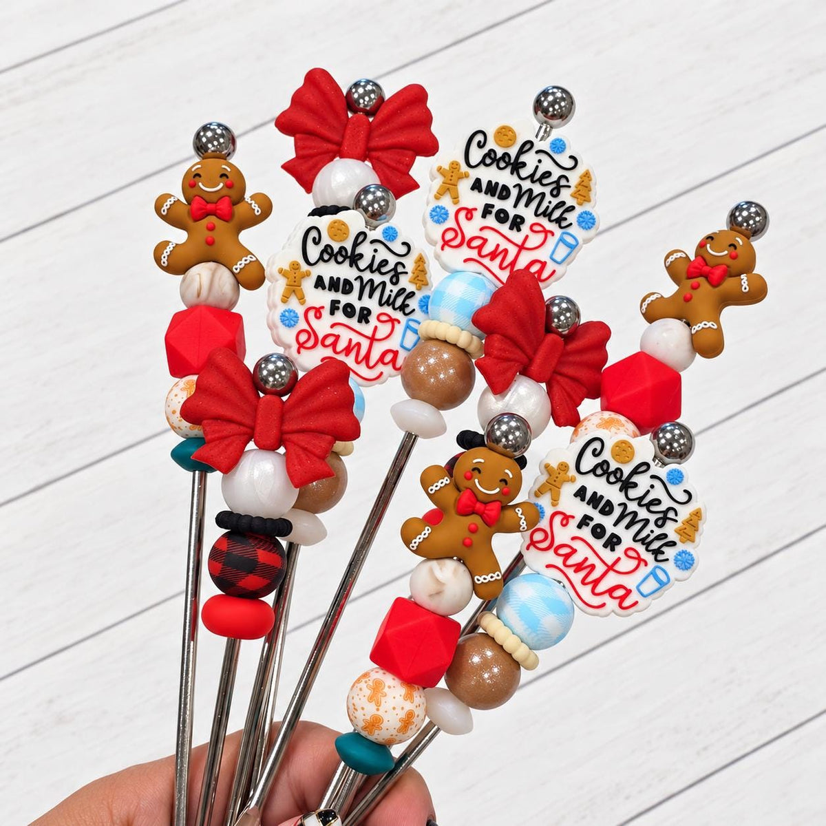 Jolly Sips Christmas Coffee Stir Sticks, Set of 3