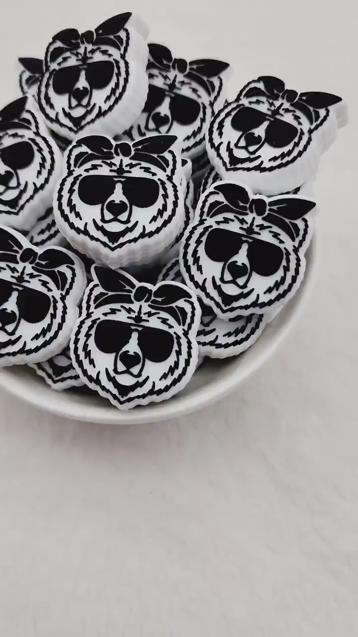 Mama Bear Focal Bead