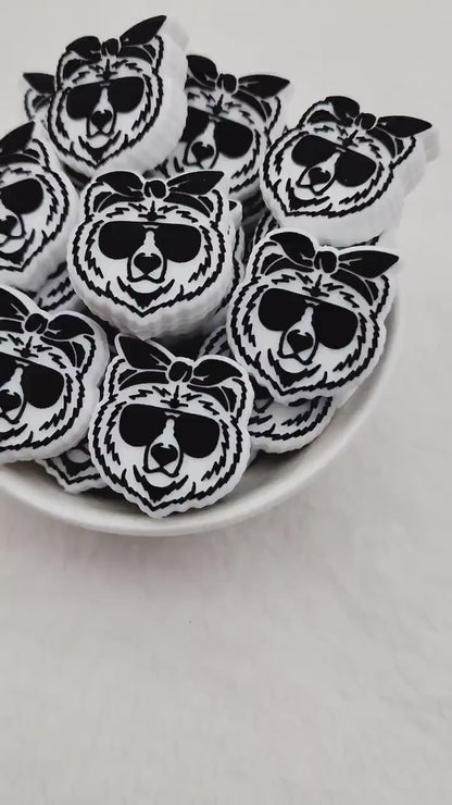 Mama Bear Focal Bead