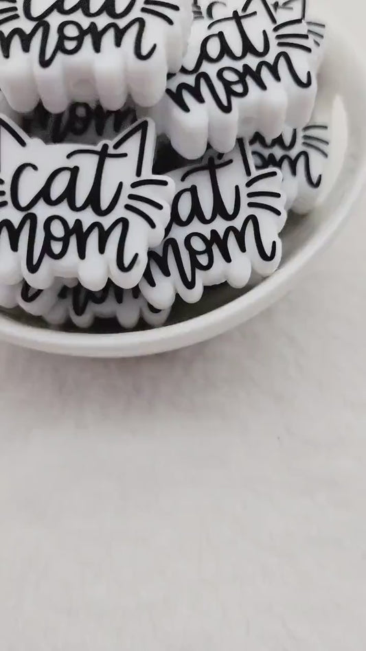 Cat Mom Focal Bead