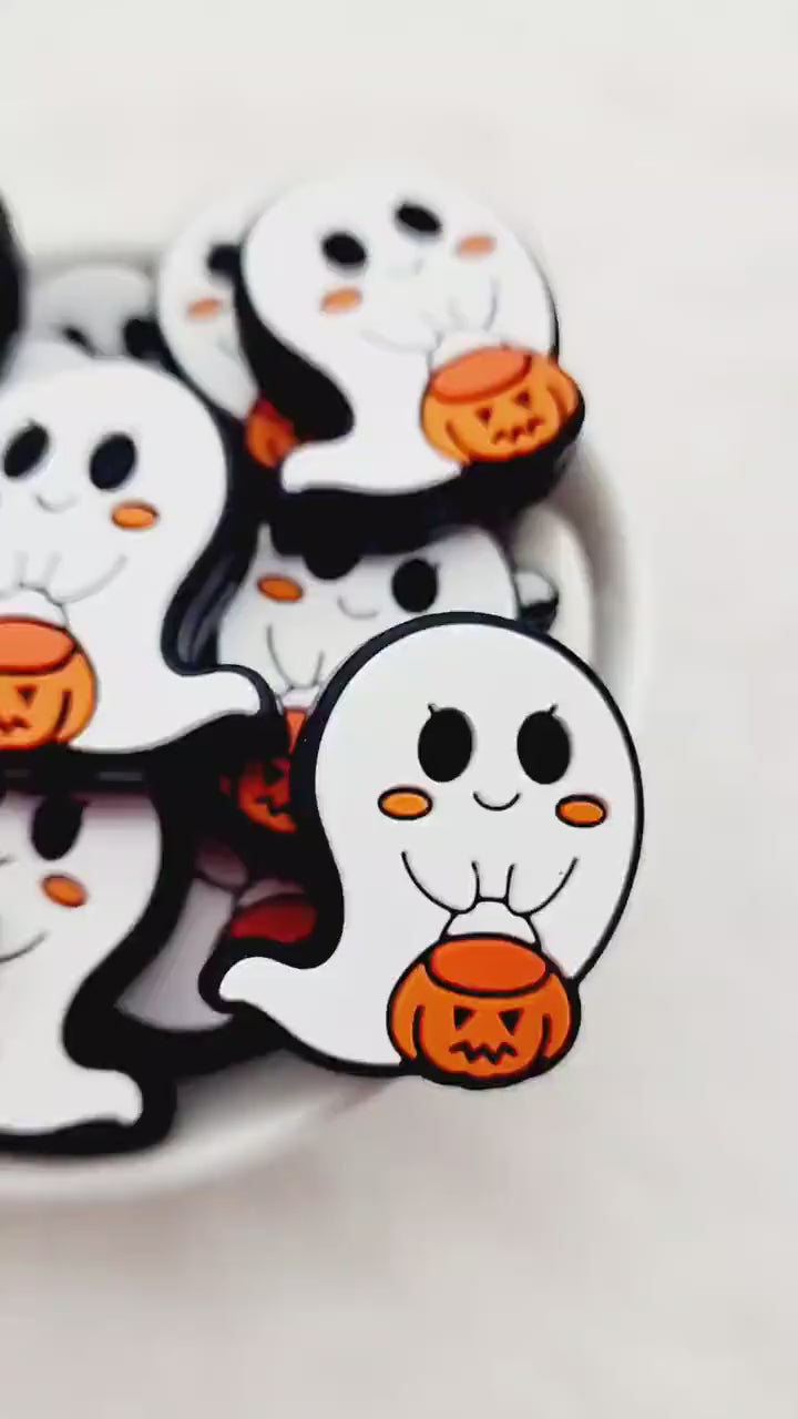 Trick or Treat Ghost Beads