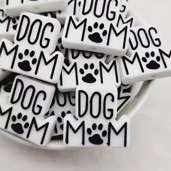 Dog Mom Silicone Beads