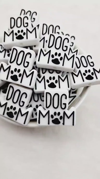 Dog Mom Silicone Beads