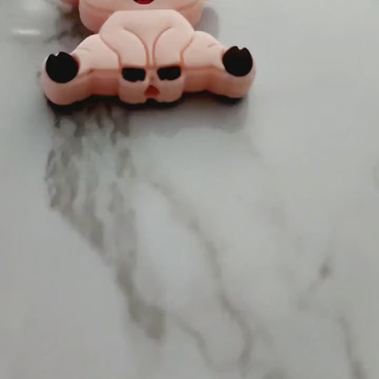 Pink Pig Bead
