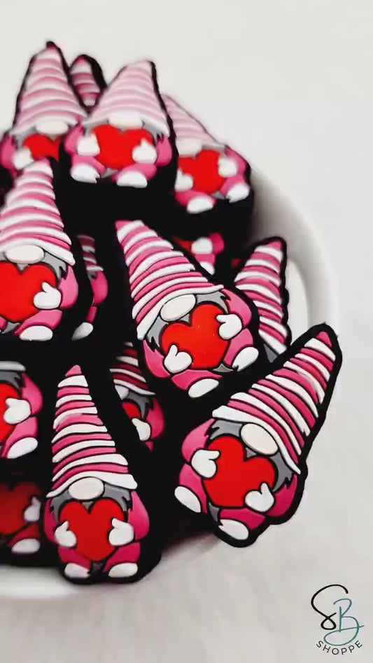 Heart Gnome Beads