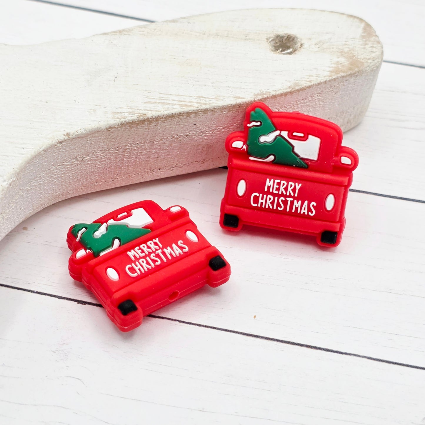 Christmas Truck Bead