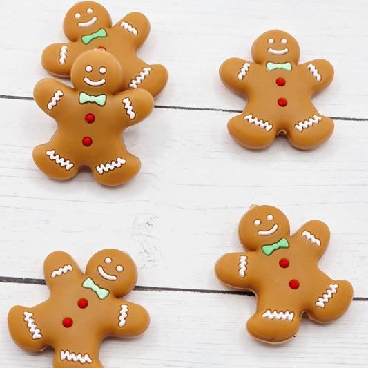 Gingerbread Man Beads