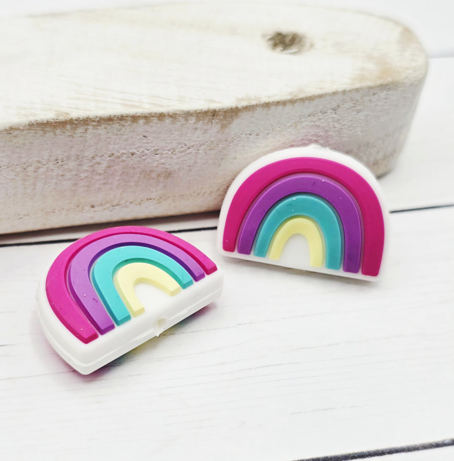 Rainbow Focal Beads