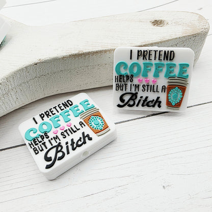 Coffee Lover Focal Beads