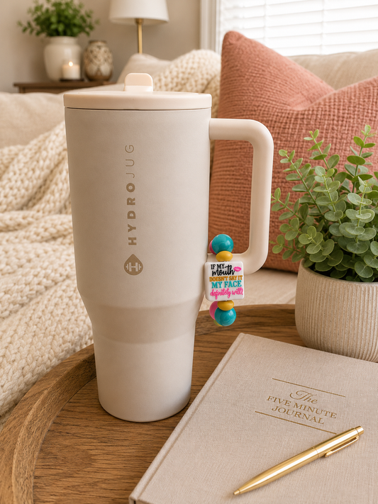 Feeling Mouthy Tumbler Charm