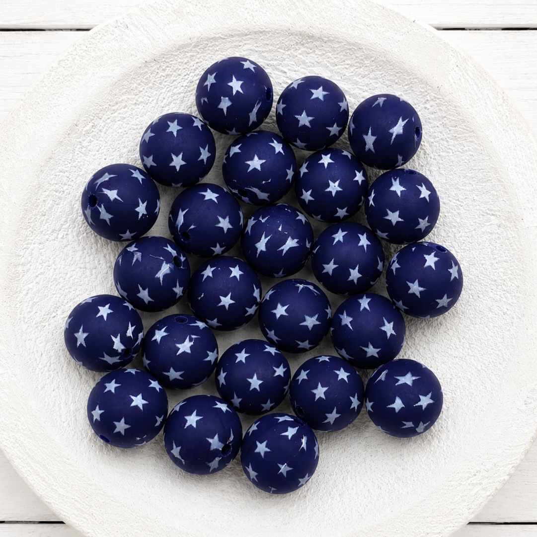 15mm Stars Beads