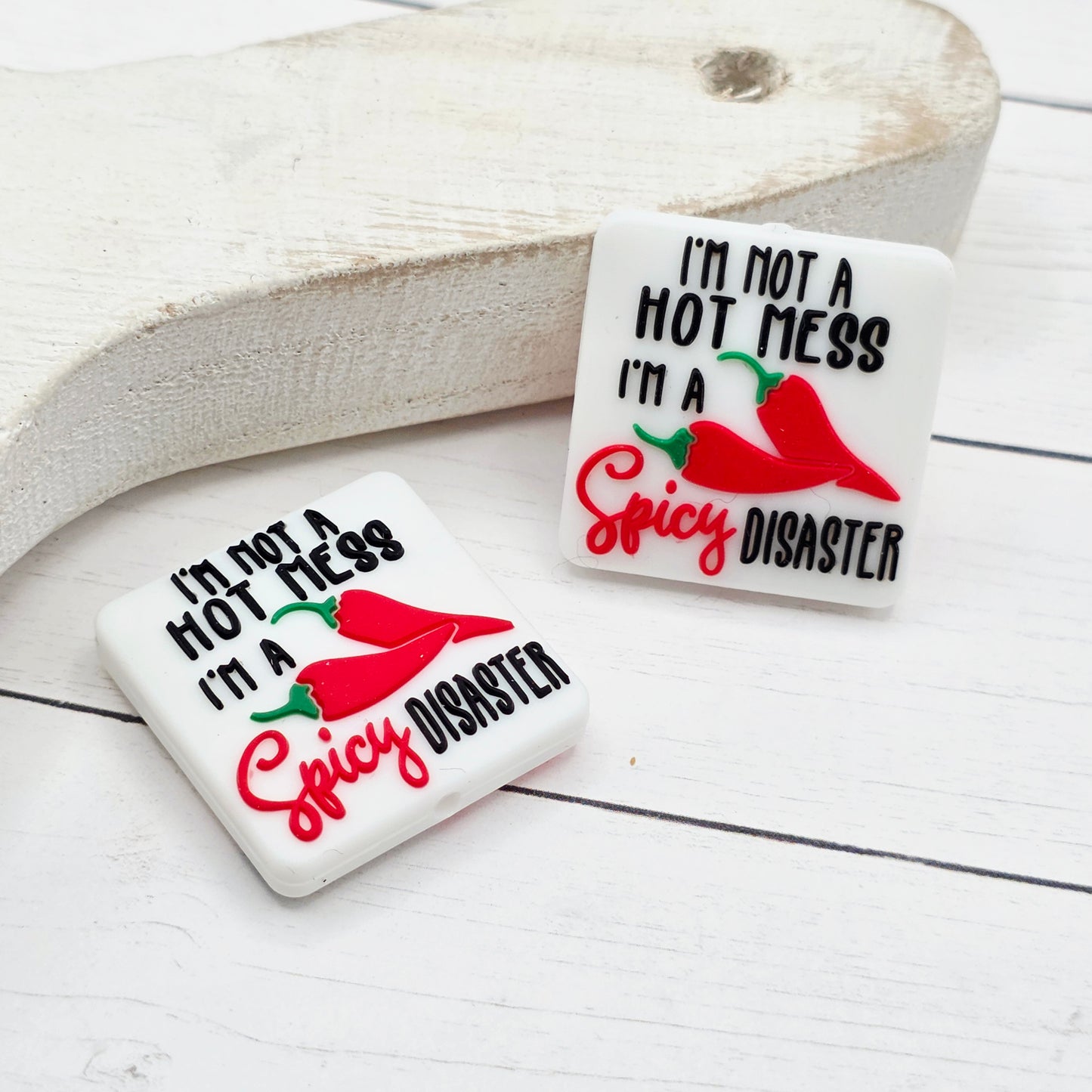 Hot Mess Spicy Disaster Focal Beads