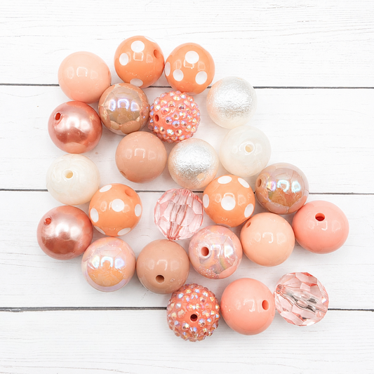 Just Peachy Bead Mix