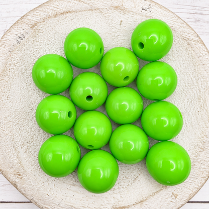20mm Solid Color Beads