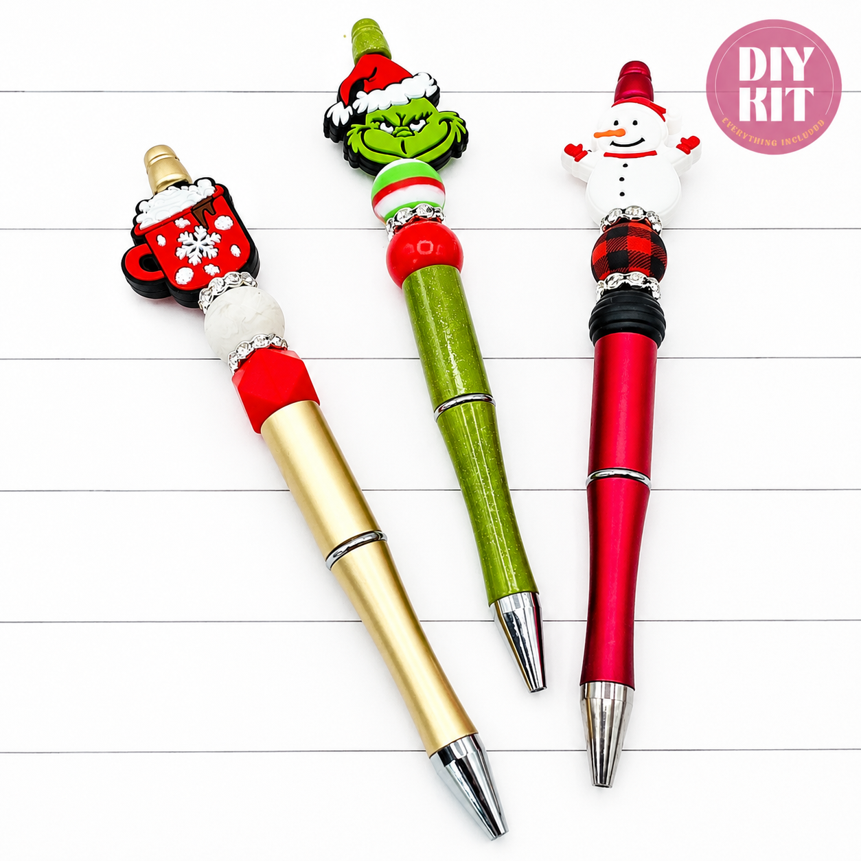 He's A Mean One Pen Kit ~ 3-Pack