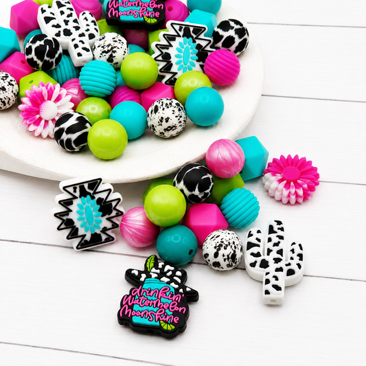Watermelon Moonshine Bead Mix