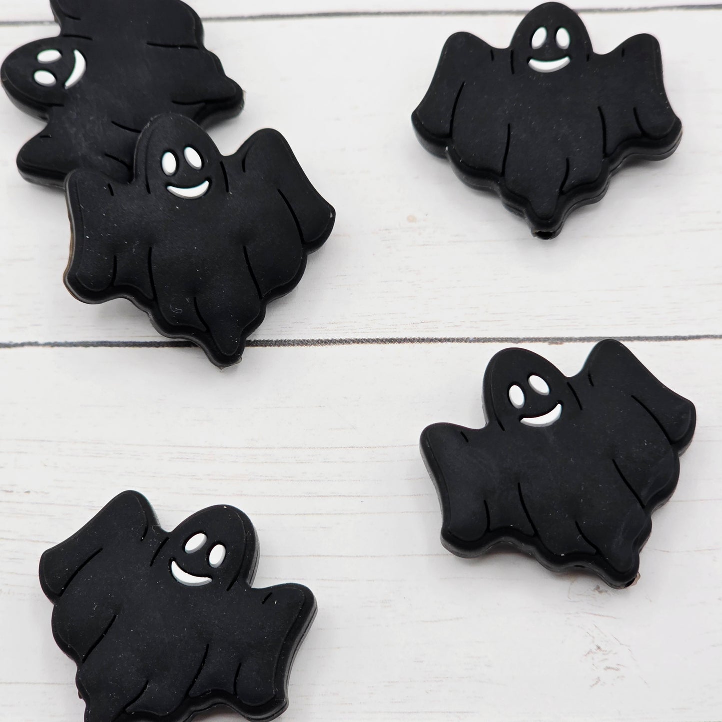 Black Ghost Focal Beads