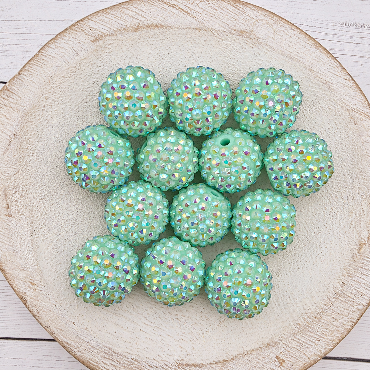 20mm Rhinestone Beads