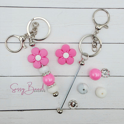 Pink Sparkle Keychain Kit