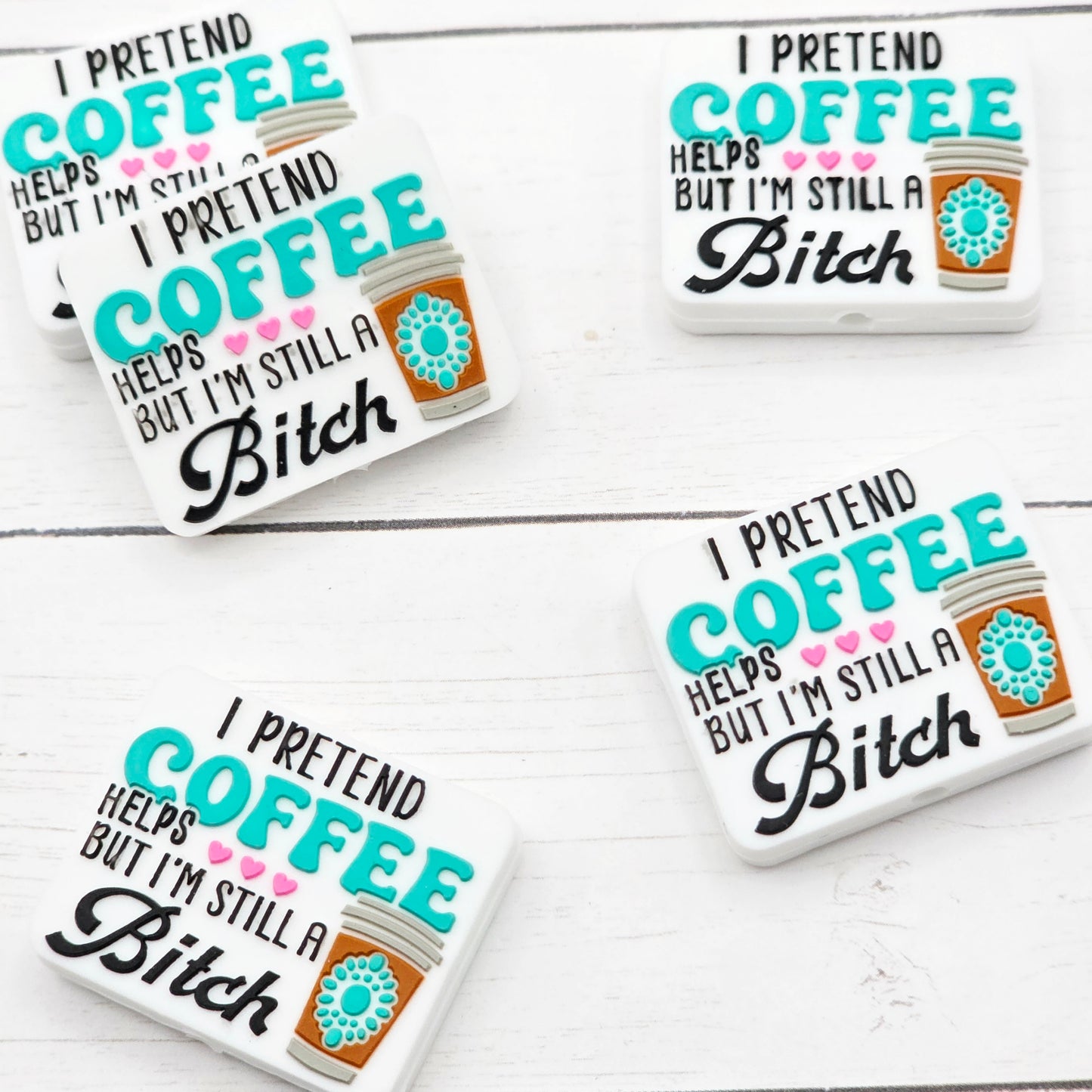 Coffee Lover Focal Beads