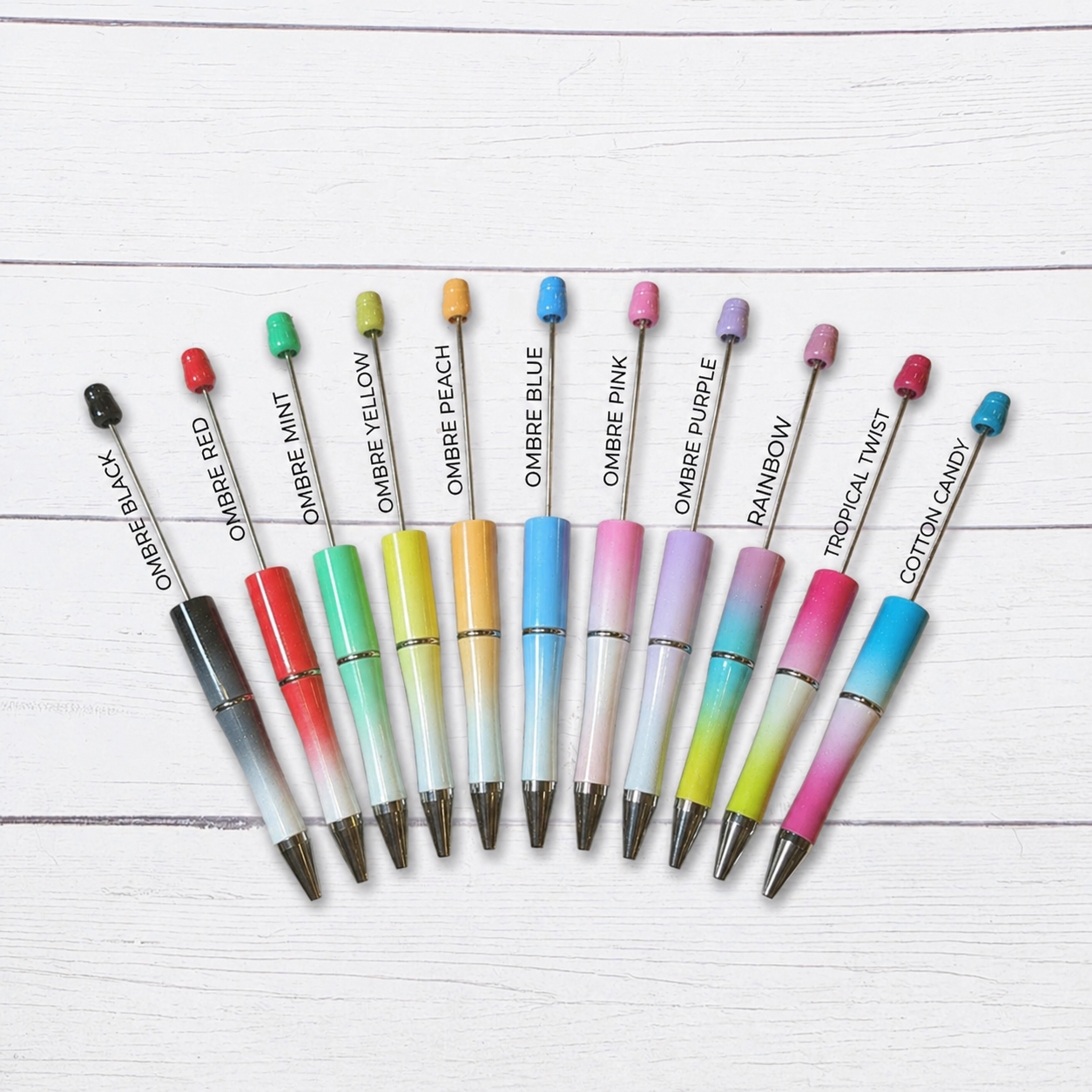 Metallic & Ombre Beadable Pens