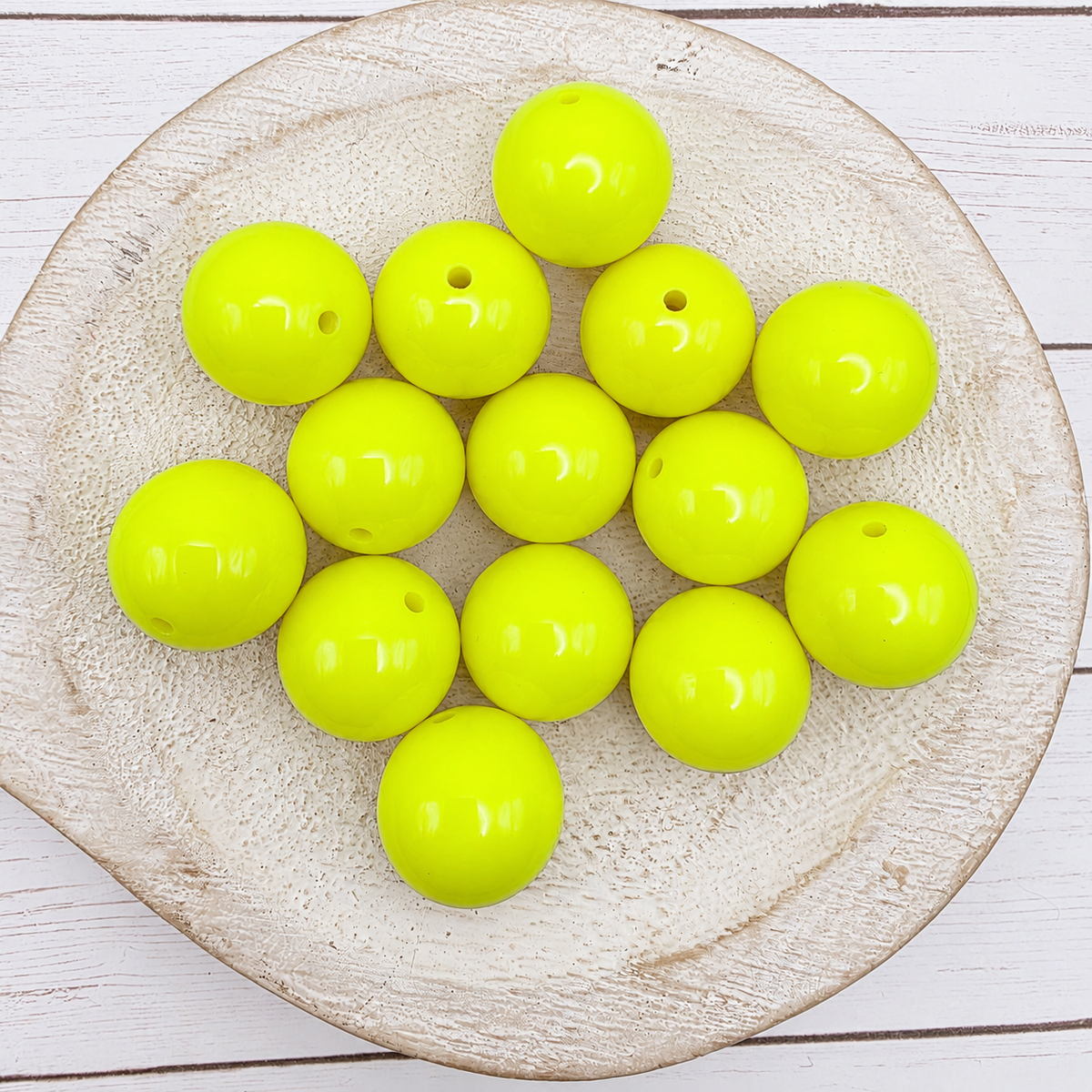 20mm Solid Color Beads