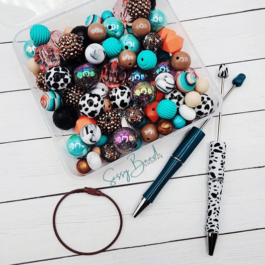 Western Glam Bead Kit ~ 103 Pieces