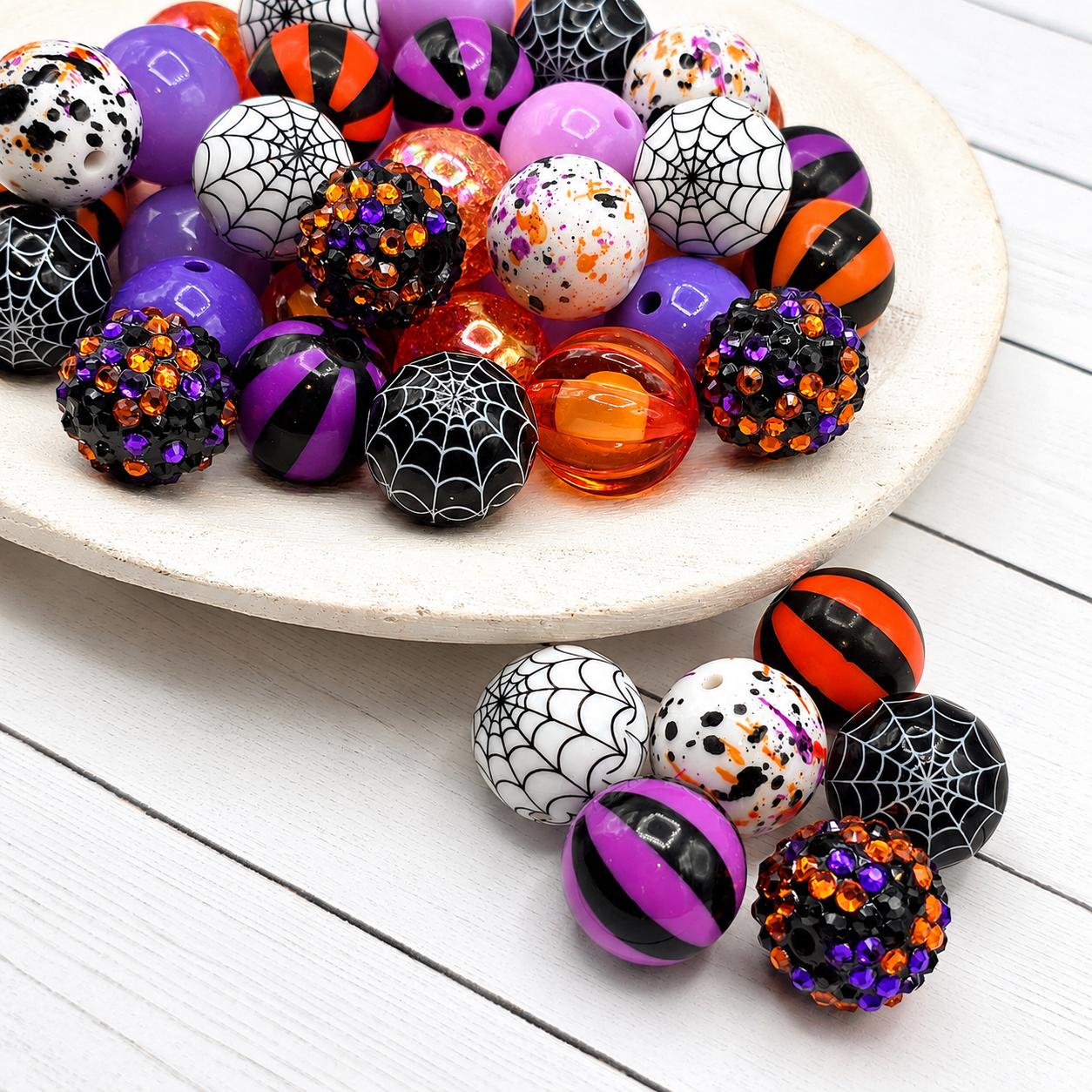 Spider Party Bead Mix