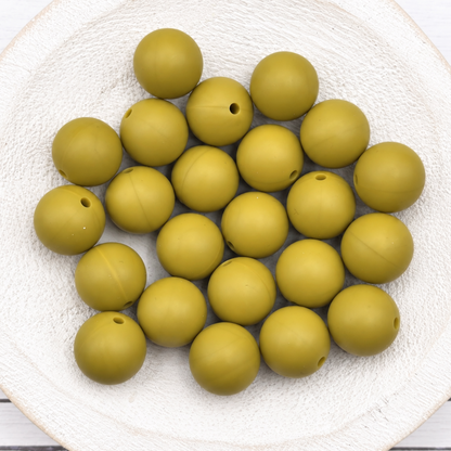 15mm Olive Grove Beads