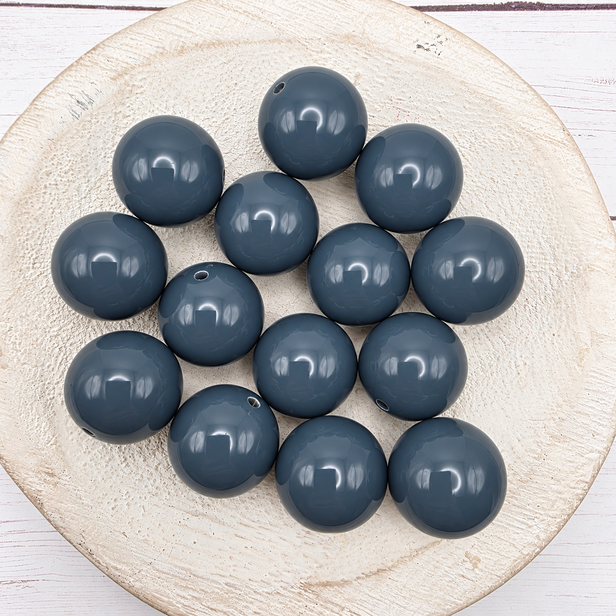 20mm Solid Color Beads