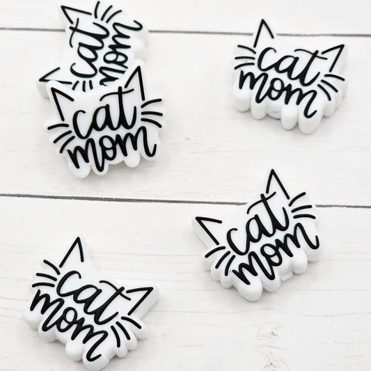 Cat Mom Focal Bead