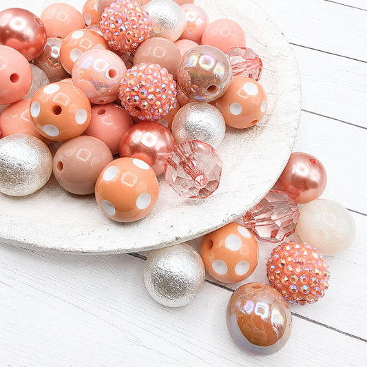 Just Peachy Bead Mix