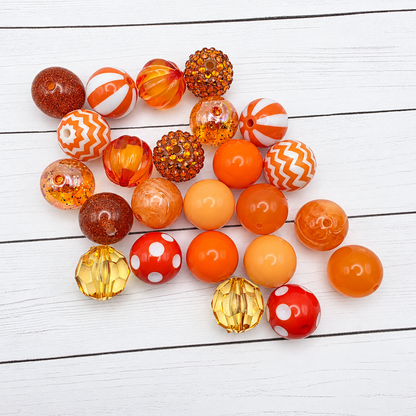 Obviously Orange Bead Mix