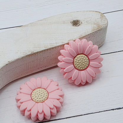 30mm Daisy Flower Beads