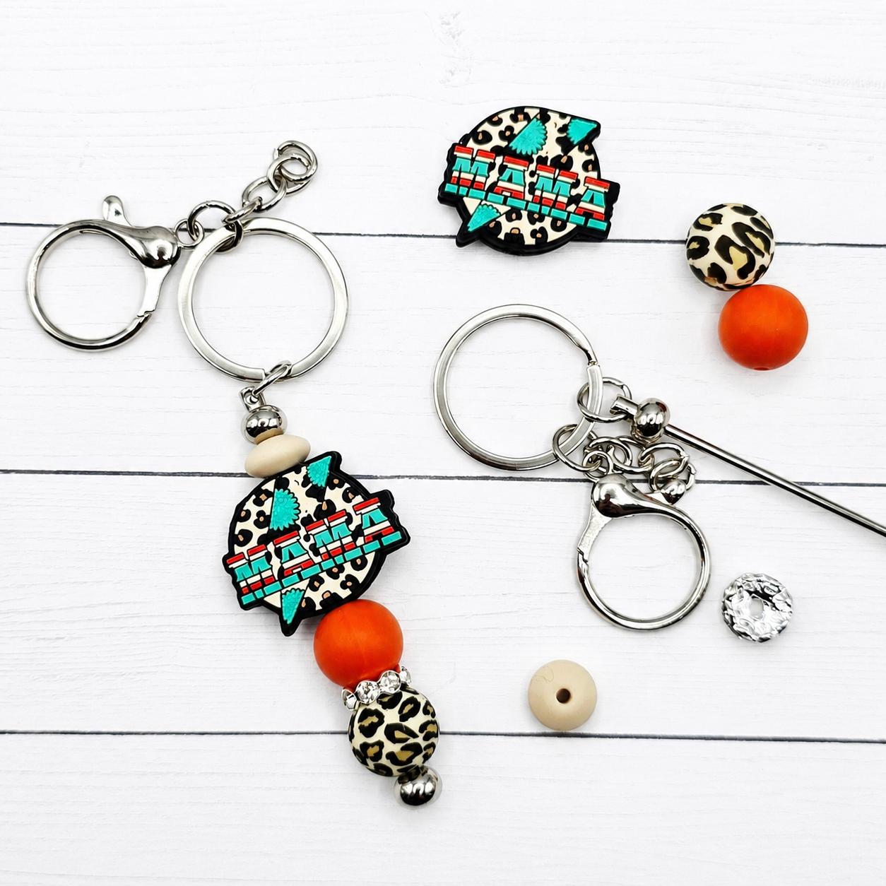 Western Beaded Keychain DIY Kit