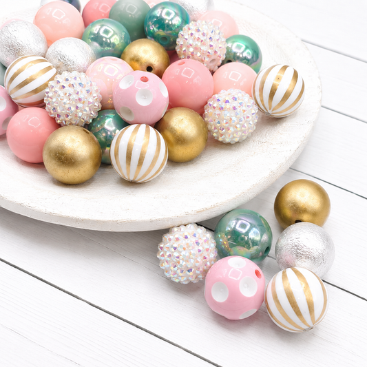 Mint Mistletoe Bead Mix