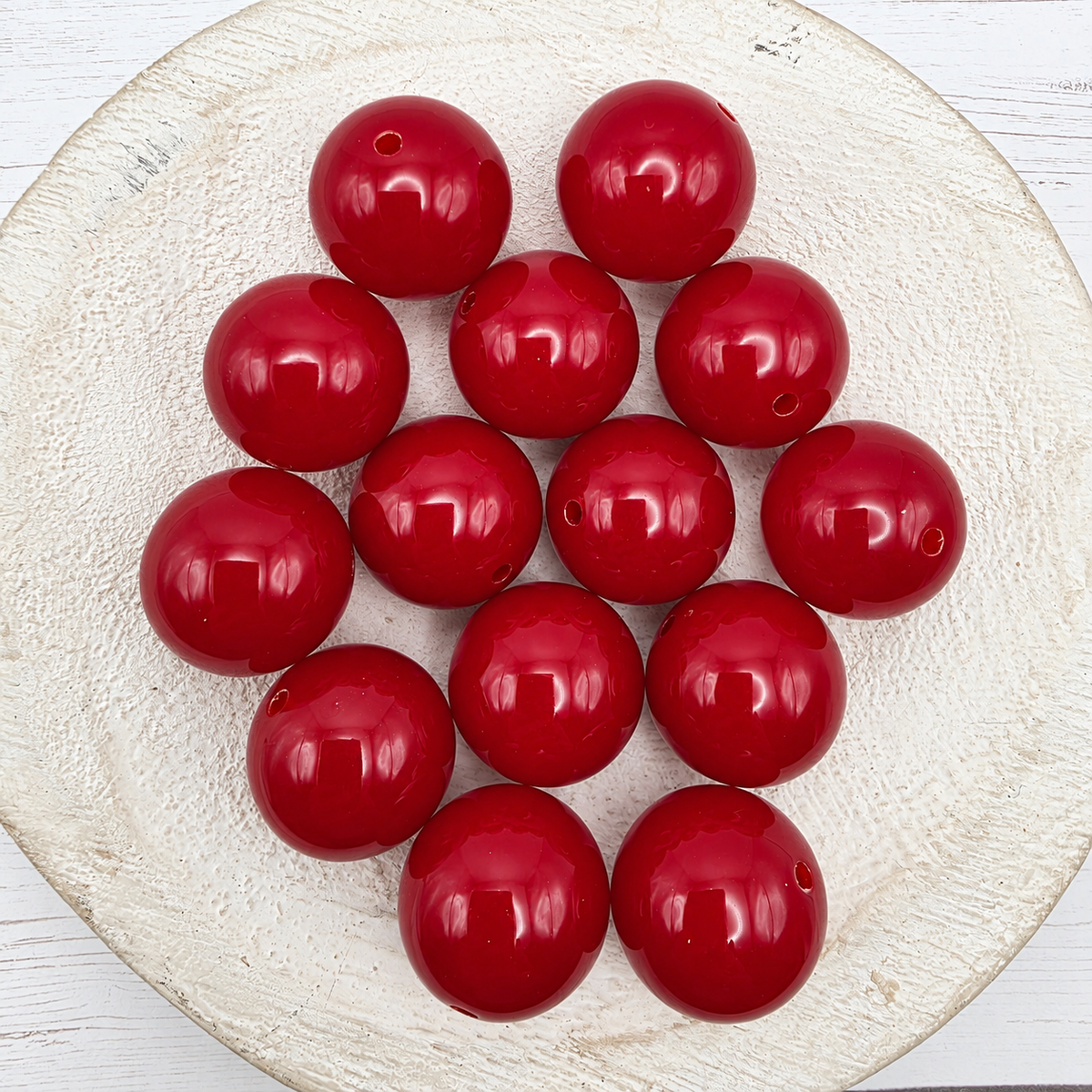 20mm Solid Color Beads