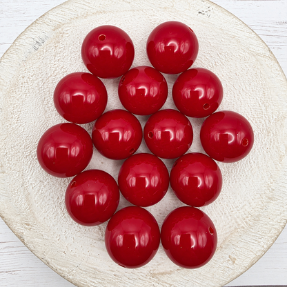 20mm Solid Color Beads