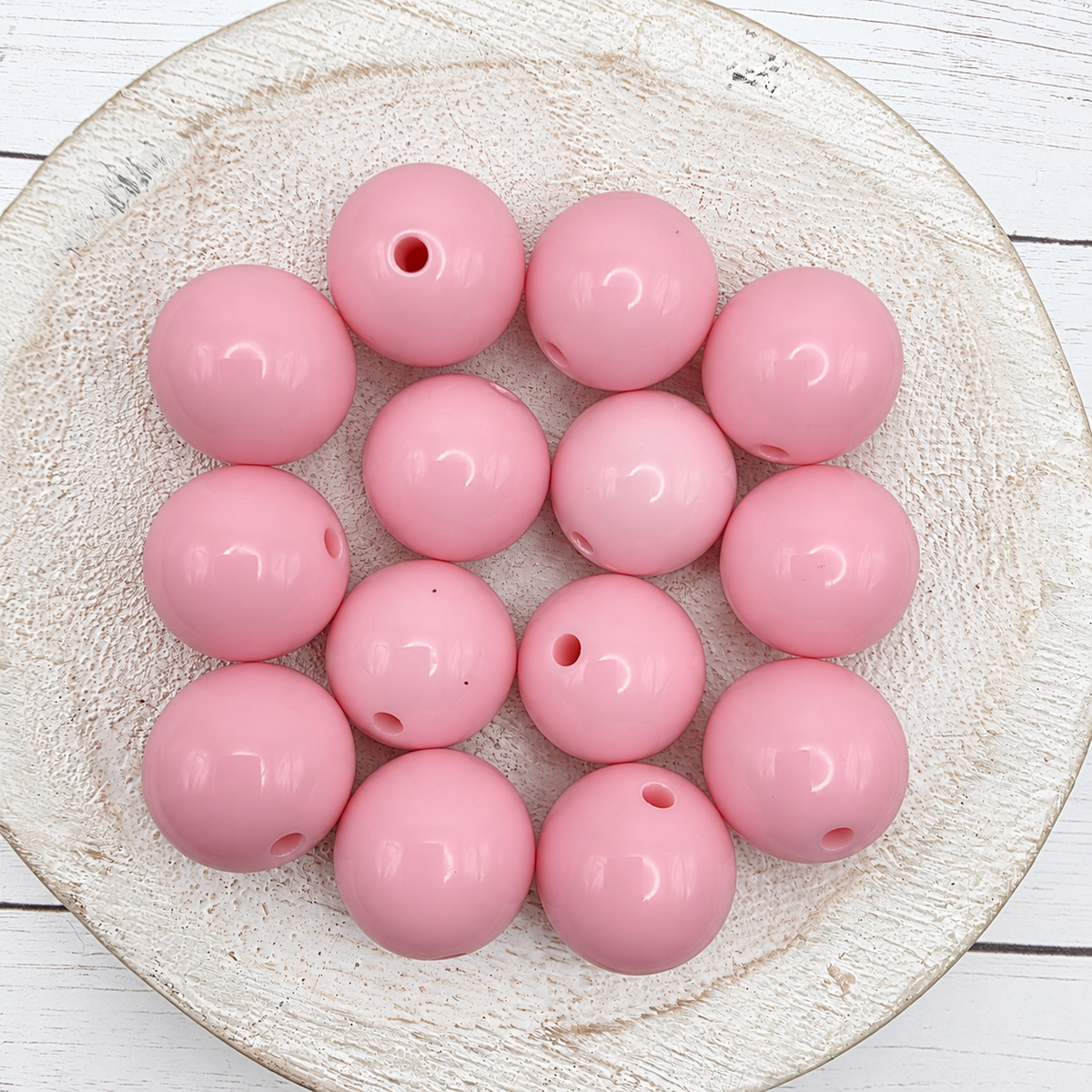 20mm Solid Color Beads