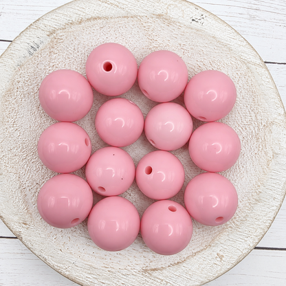 20mm Solid Color Beads