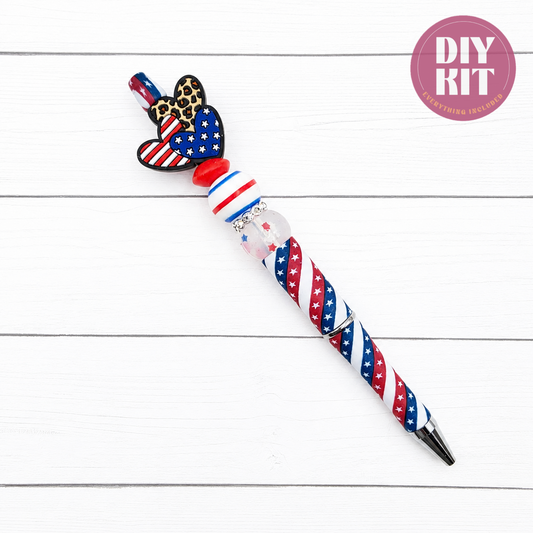 Party In The USA Beadable Pen Kit