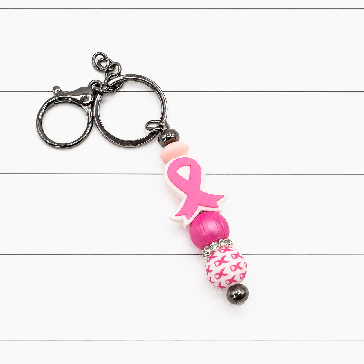 Fight Like A Girl Keychain