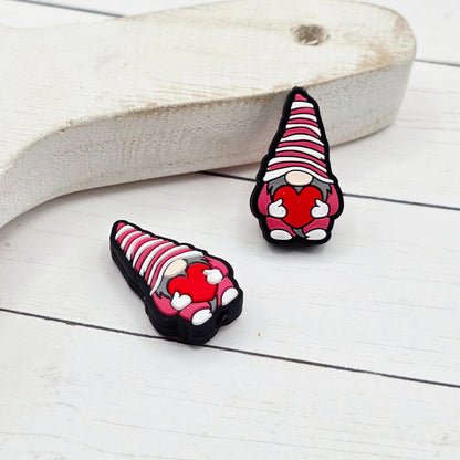 Heart Gnome Beads