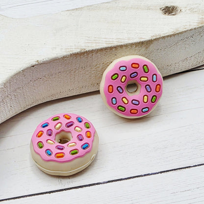 Sprinkle Donut Focal Beads