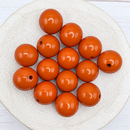 20mm Solid Color Beads