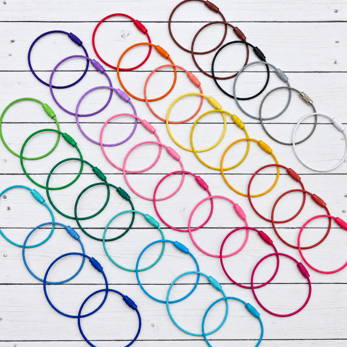Beverage Cup Charm Rings