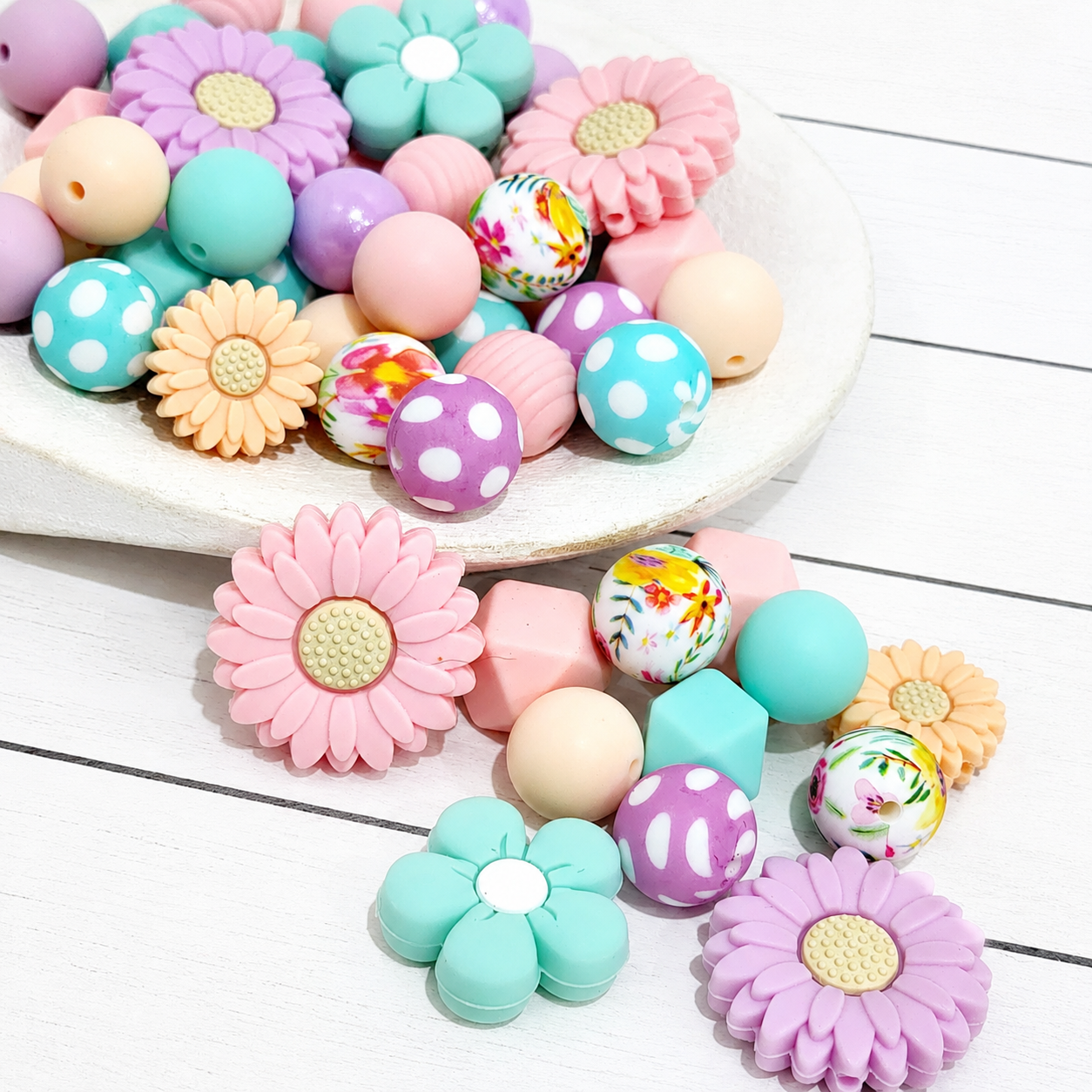 Flower Power Silicone Mix