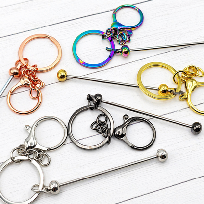 Beadable Keychains